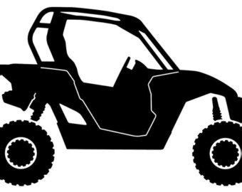 polaris rzr sticker – Etsy | Rzr, Silhouette vinyl, Rzr accessories