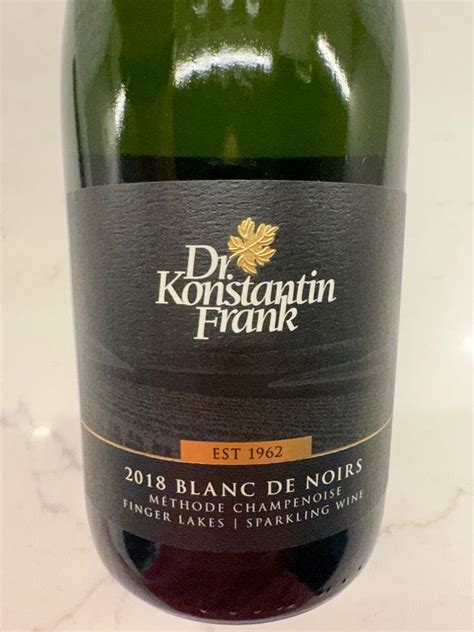 2018 Dr Konstantin Frank Pinot Noir Blanc De Noirs USA New York