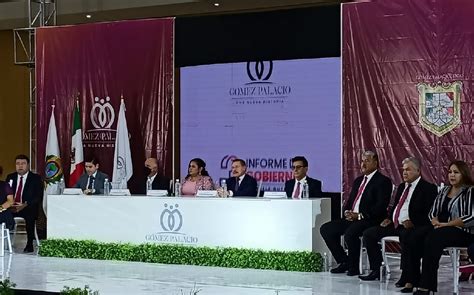 Rinden tercer informe de gobierno en Gómez Palacio Telediario México