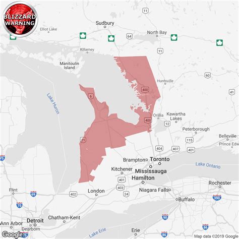 Blizzard Warning Issued