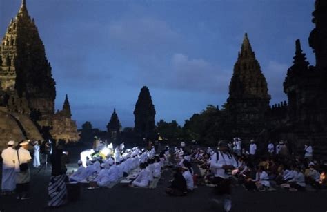 Candi Prambanan Jadi Pusat Rumah Ibadah Umat Hindu Laksanakan Hari