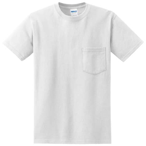 Gildan G Adult Ultra Cotton Oz Pocket T Shirt Pack Of