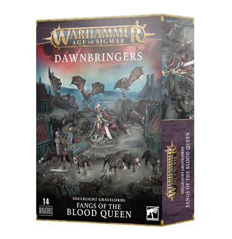 Warhammer Age Of Sigmar Soulblight Gravelords Fangs Of The Blood Queen