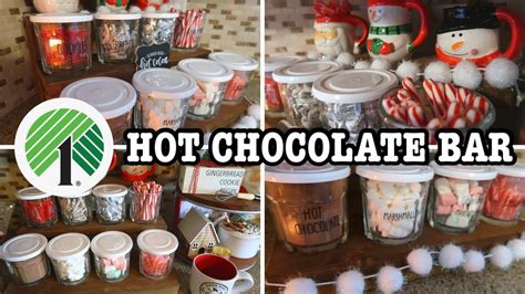 Dollar Tree Diy Hot Chocolate Bar Hot Cocoa Diy Station Dollar Tree