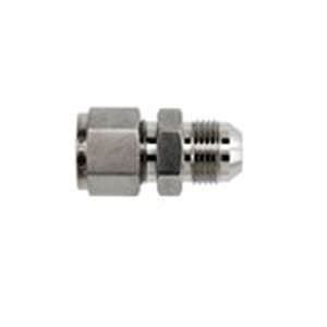 Threaded Fitting Double Ferrule Straight Stainless Steel Ritm