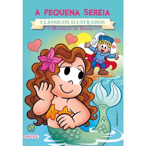 Turma Da Mônica Clássicos Ilustrados Novo A Pequena Sereia Na