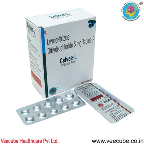 Cetvee L Tablets Veecube Healthcare Pvt Ltd