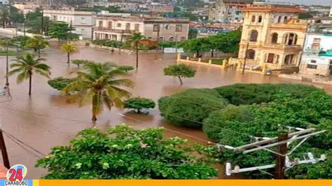 Fuertes Lluvias Causan Inundaciones En La Habana