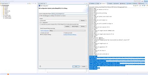 Regarding Debug Error Setting GR LYCHEE Gadget Renesas Renesas