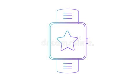 cone De Smartwatch cone Da Estrela Do Smartwatch E Ilustração do