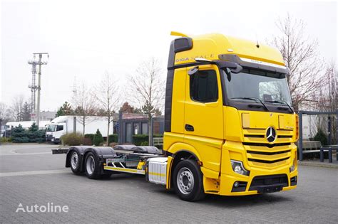 Mercedes Benz Actros MP5 2542 Giga Low Deck BDF 62 E6 Chassis