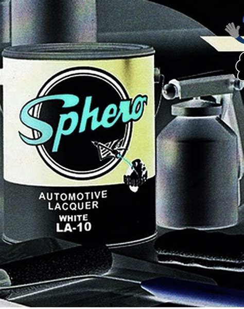 Sphero Automotive Lacquer Paint White L La High Gloss Finish