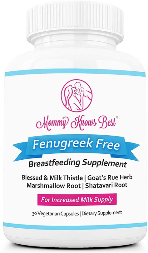 Mommy Knows Best Lactation Supplement For Breastfeeding Support