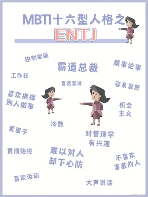 Entj型人格特点 知乎