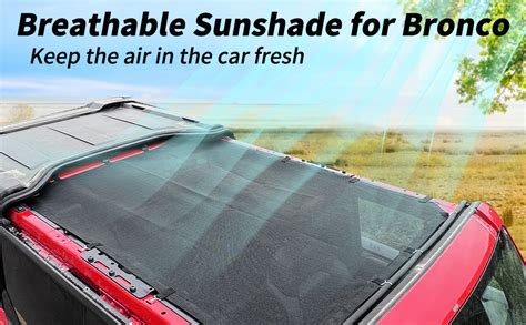 Amazon Latest Sunshade For 4 Door Ford Bronco Accessories 2021