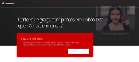 Santander oferece o dobro de pontos e isenção de anuidade na