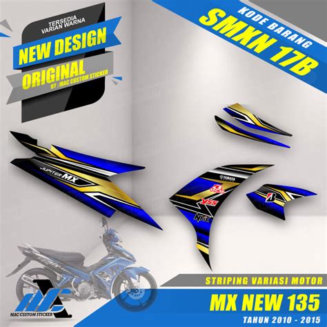 STIKER STRIPING JUPITER MX NEW 135 JUPITER MX SMXN 17 Lazada