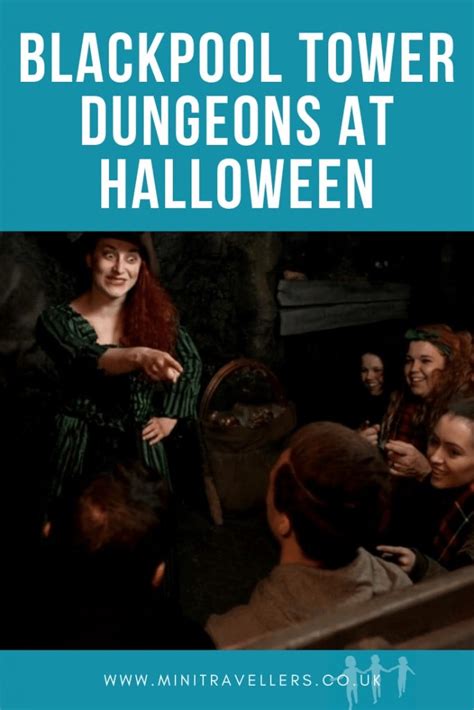 Blackpool Tower Dungeons at Halloween - Mini Travellers - Family Travel ...