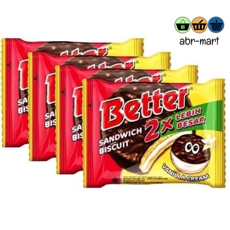 Jual Better Vanilla Sachet Kemasan Baru X Gr Lebih Besar