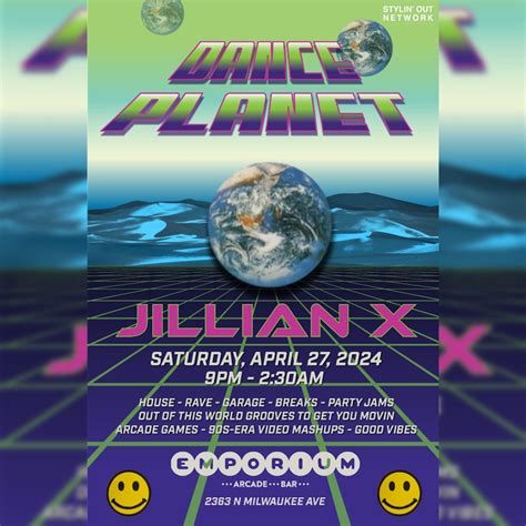 Dance Planet w/ Jillian X | Emporium Logan Square | April 27