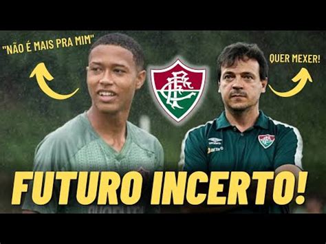 Joia Do Fluminense Amea A Encerrar A Carreira Diniz Pode Mexer No