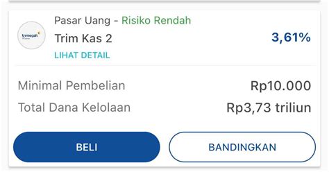 Rekomendasi Reksadana Pasar Uang Terbaik Update