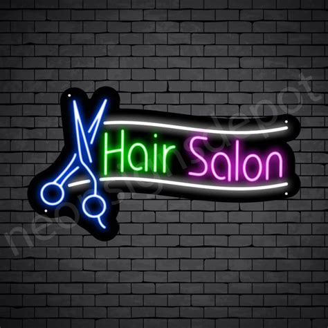 Hair Salon Neon Sign Hair Beauty Salon Neon Signs Depot