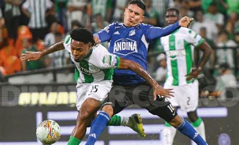 Millonarios vs Atlético Nacional canal y hora para ver en vivo la