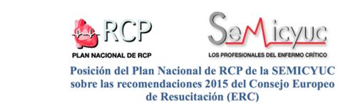 Semicyuc Posici N Del Plan Nacional De Rcp De La Semicyuc Sobre Las