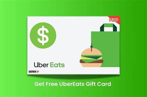 10 Legit Ways To Get Free UberEats Gift Card 2025