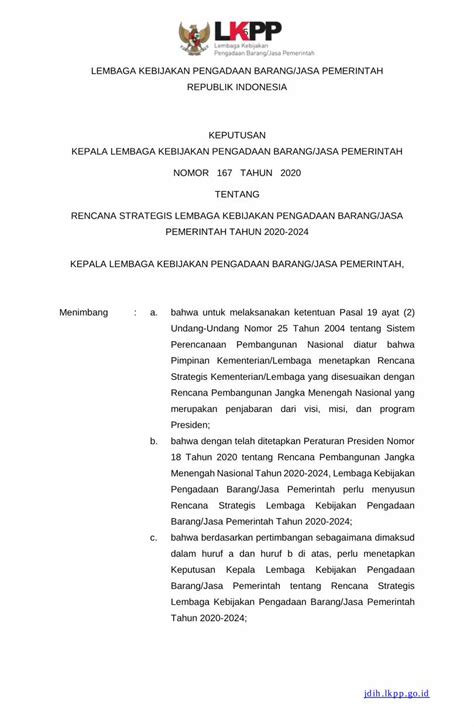 PDF 5 LEMBAGA KEBIJAKAN PENGADAAN BARANG JASA DOKUMEN TIPS