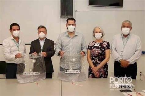 Prefeitura De Porto Ferreira Faz Entrega De Capacetes De Oxigena O Ao