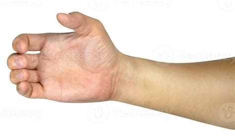 Hand Halten Etwas Isoliert 22786598 PNG