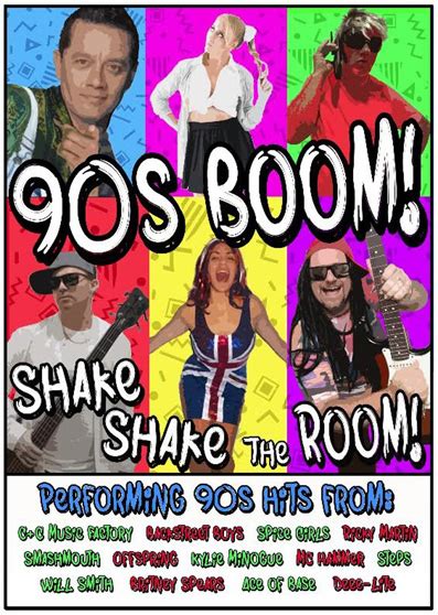 Boom Shake The Room – 90’s Show - Premier Entertainment