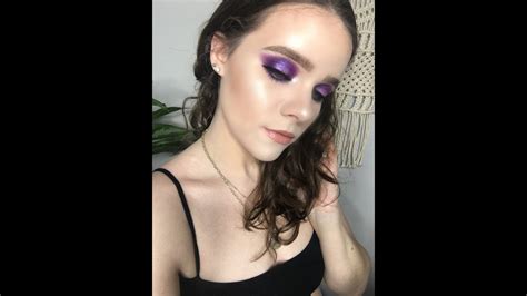 TUTORIAL USING MORPHE X JAMES CHARLES PALETTE PURPLE HALO EYE YouTube