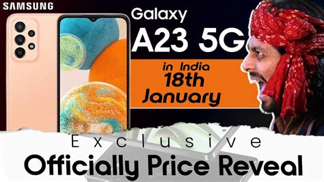 Samsung Galaxy A23 Exclusively Official Price And Launch Date Reveal