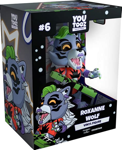 You Tooz Youtooz Glamrock Roxy 6 4 4 Inch Vinyl Figure Collectible Fnaf Figure From Youtooz