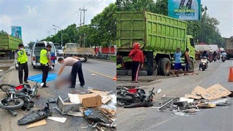 Kecelakaan Maut Tadi Pukul 11 30 Wib Seorang Penjual Roti Tewas