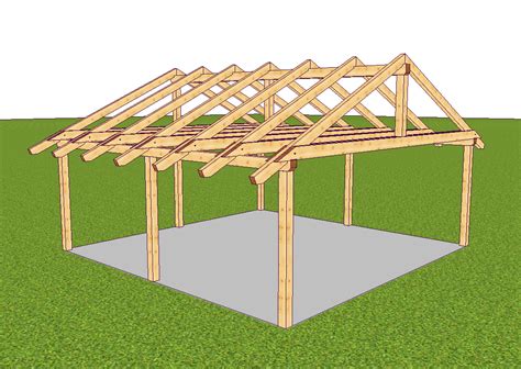 Pergola sedlová pro 2 auta Pergolybenešov