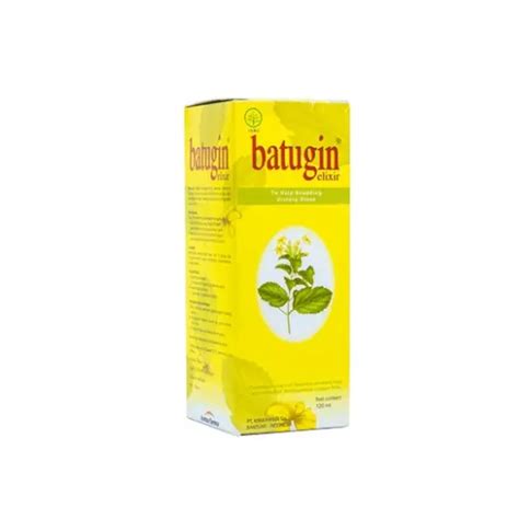 BATUGIN ELIXIR120 ML Kegunaan Efek Samping Dosis Dan Aturan Pakai