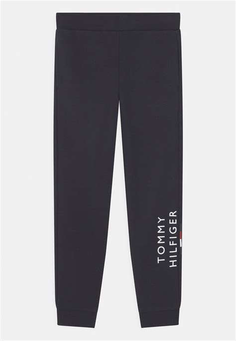 Tommy Hilfiger Logo Jogginghose Desert Sky Dunkelblau Zalando At