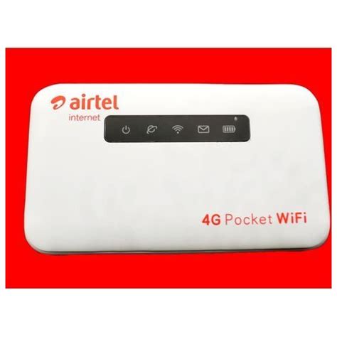 Airtel Universal 4g Lte Mobile Wifi Hotspot With Lan Port 2600mah