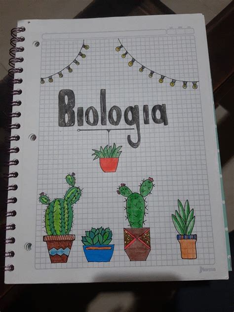 Marcado Cuaderno De Biolog A Cuadernos Marcar Cuadernos Ideas