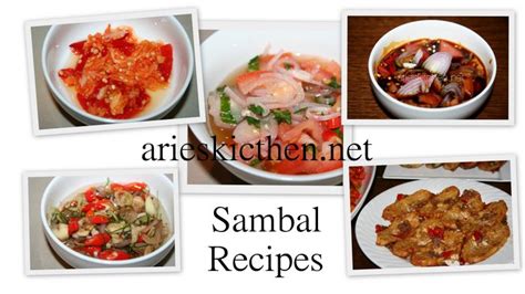 5 Authentic Indonesian Sambal Recipes - Arie's Kitchen