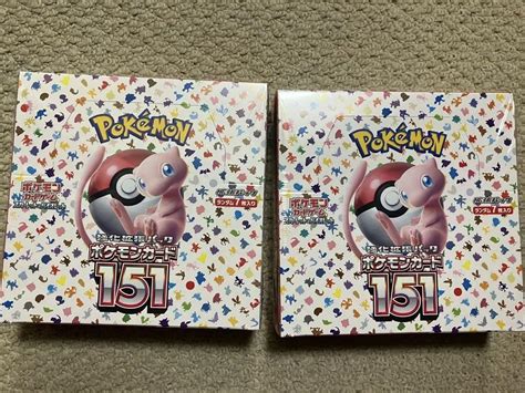 新品未開封 シュリンク付き ポケモンカード 151 Boxデッキパック