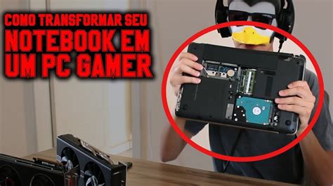 Como Transformar Seu Notebook Em Um Pc Gamer Diy Egpu Pinguim