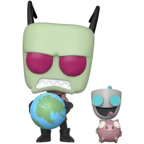 Zim And Gir 920 Funko Pop Vinyl Figure Nickelodeon Invader Zim