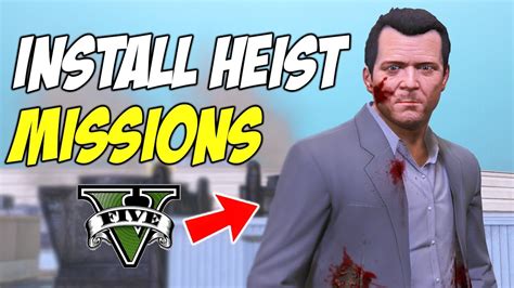 How To Add Heist Mission In Gta Gta Heist Missions Hindi Youtube