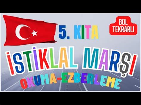 Stiklal Mar K Ta Okuma Ezberleme Tekrar Youtube