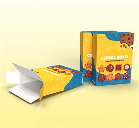 Custom Cereal Boxes Food Packaging Rcb